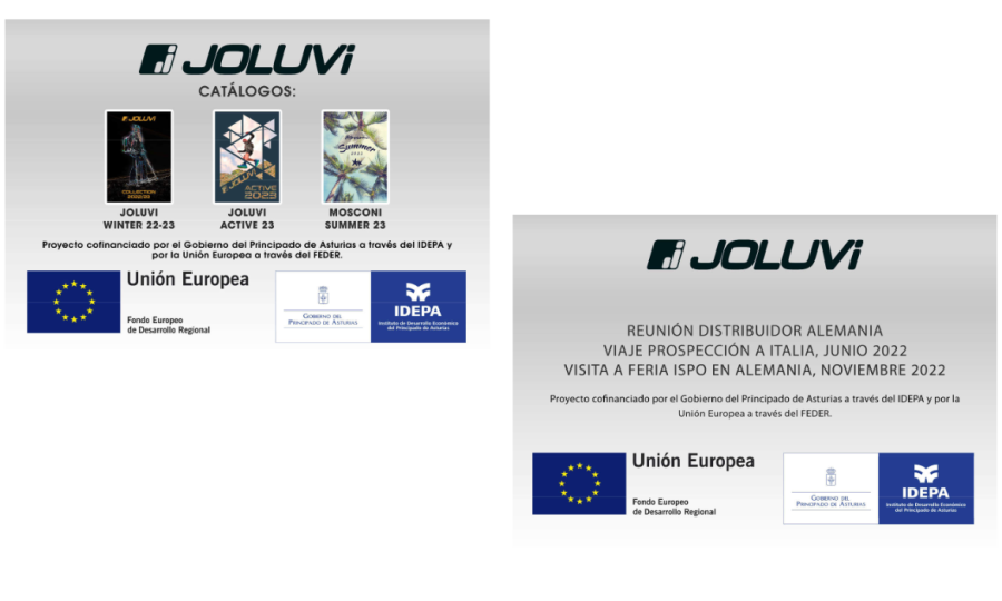 Imagen de JOLUVI, IDEPA Y FEDER 2022